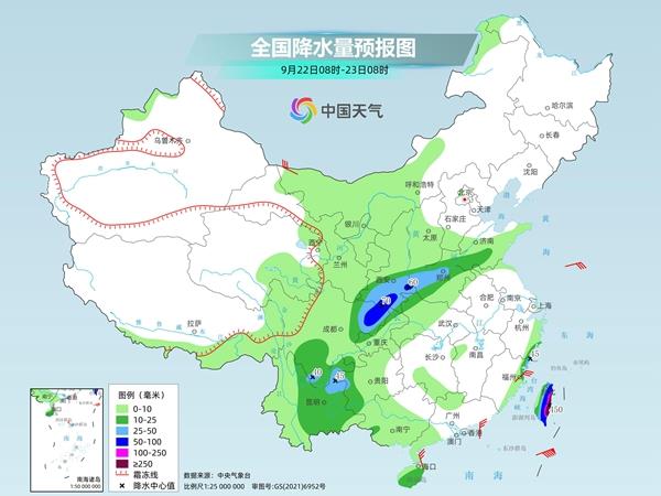 超强台风“桦加沙”靠近 华西至黄淮降雨仍将持续