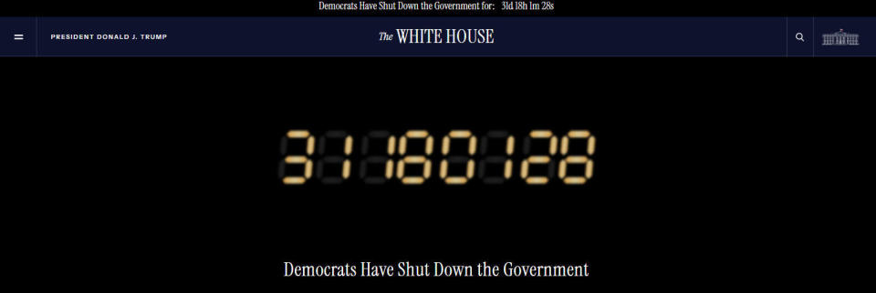 视频丨还有3天追平最长纪录 美政府“停摆”仍在持续
