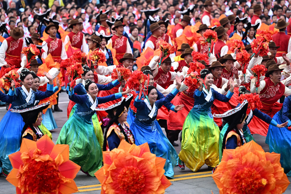 高清大图丨西藏自治区成立60周年庆祝大会现场直击