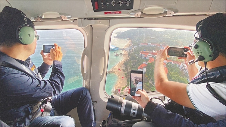 三亚机场至海棠湾直升机航线开通