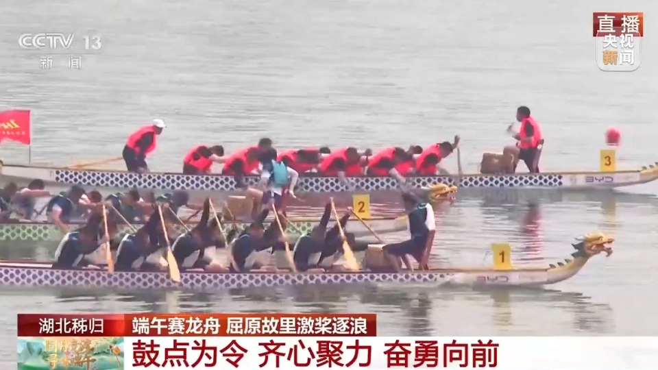 不愧是屈原故里的龙舟赛！