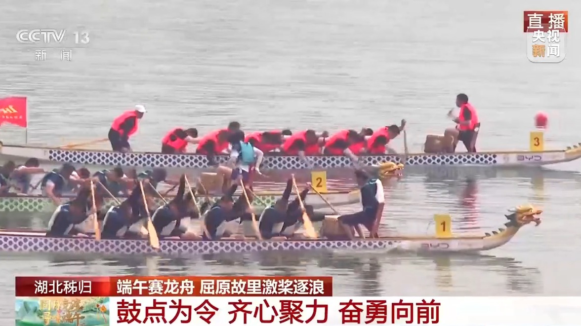 不愧是屈原故里的龙舟赛！