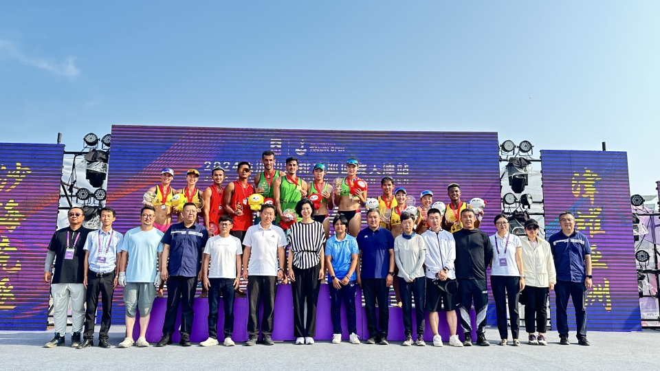 i运动 爱天津｜2024亚洲沙滩排球巡回赛天津站收官 中国队严旭/周明利问鼎女子组冠军