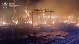 乌称敖德萨州港口和基础设施遭袭 1人死亡