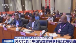 “远超惊叹” 外方代表这样形容中国人工智能技术发展