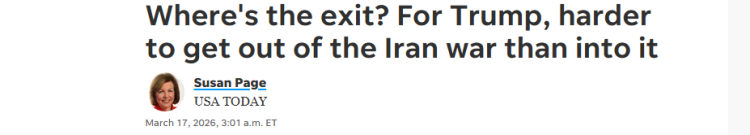 全球媒体聚焦︱美媒：“发动一场战争要比结束一场战争容易得多”