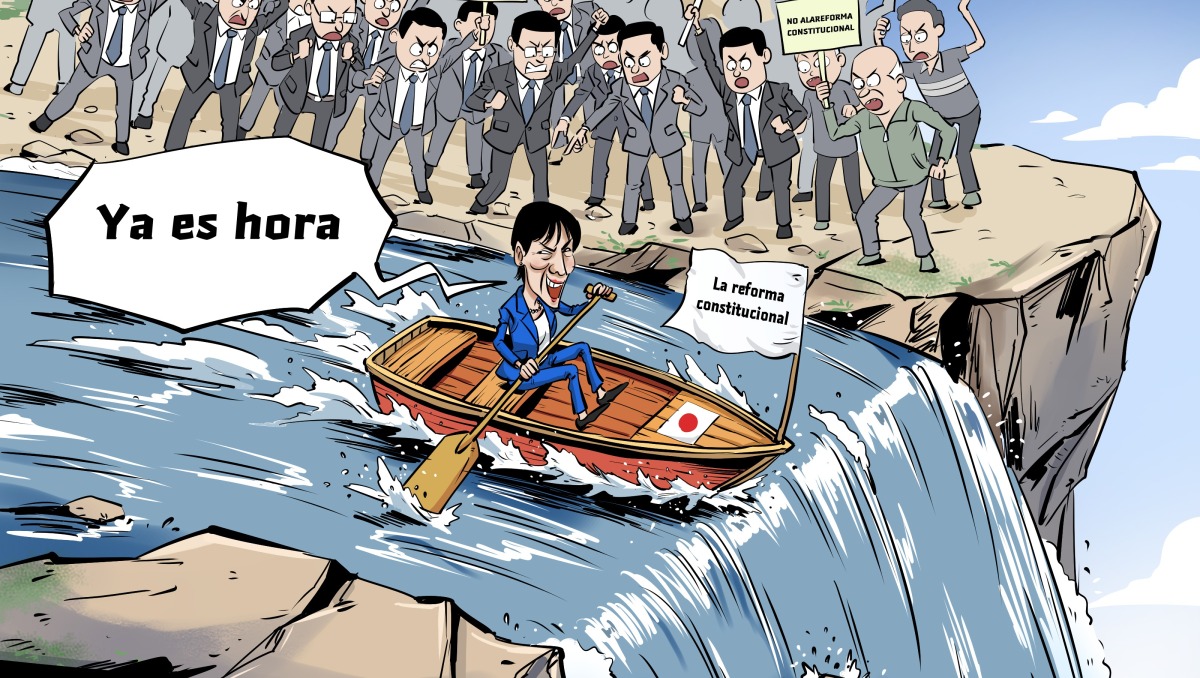 【Caricatura editorial】Hace oídos sordos