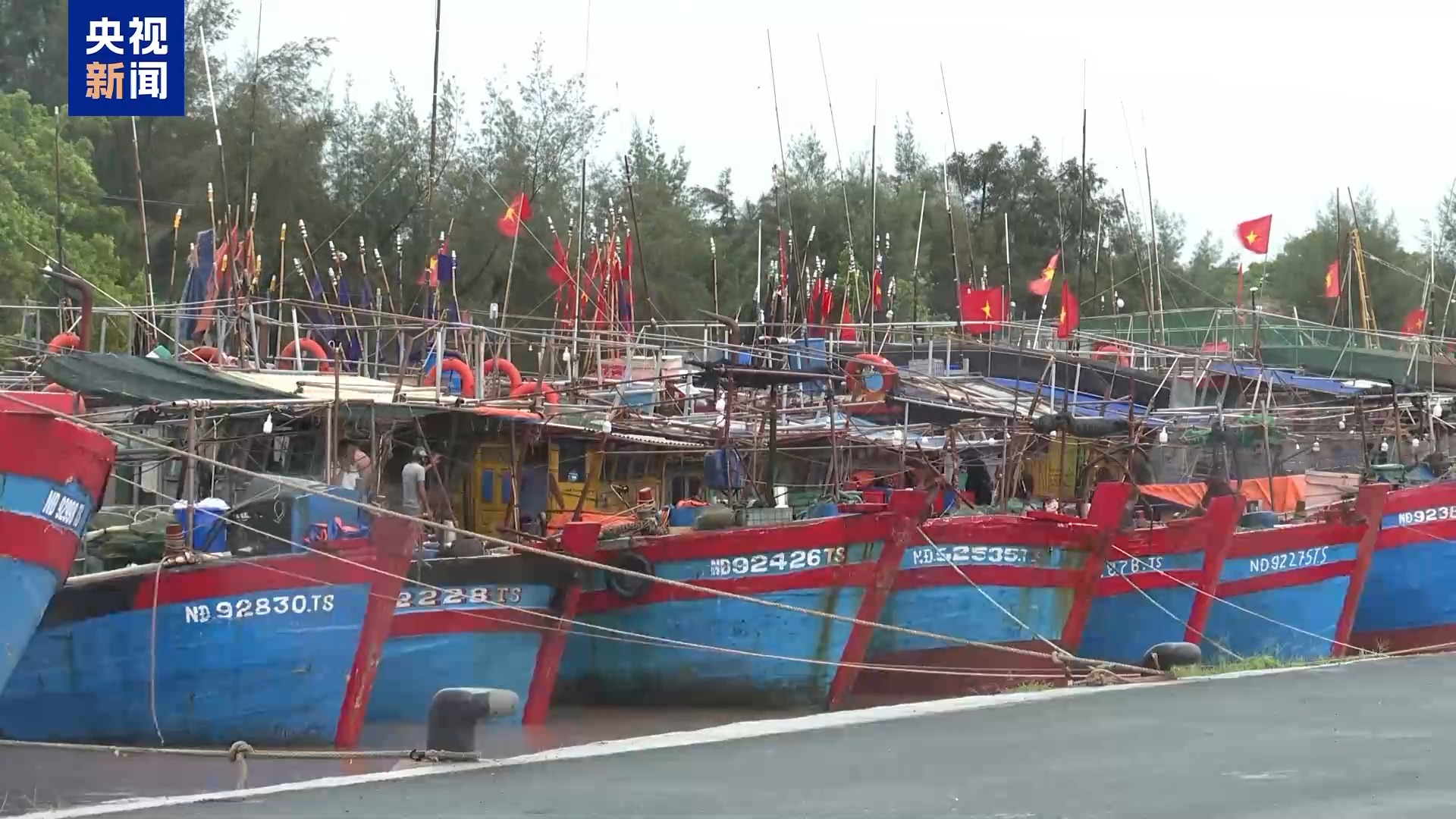 总台记者直击丨台风“韦帕”明日登陆 越南采取多项应对措施