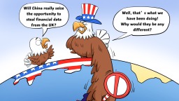 【Editorial Cartoon】Measuring Other People's Corn by One's Own Bushel