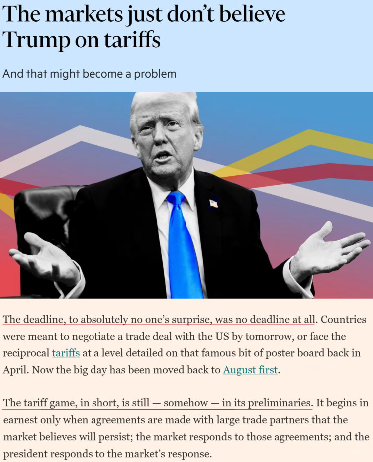 深观察丨又发新威胁 美国关税乱拳打疼了谁