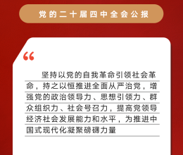 划重点！党的二十届四中全会公报重要提法