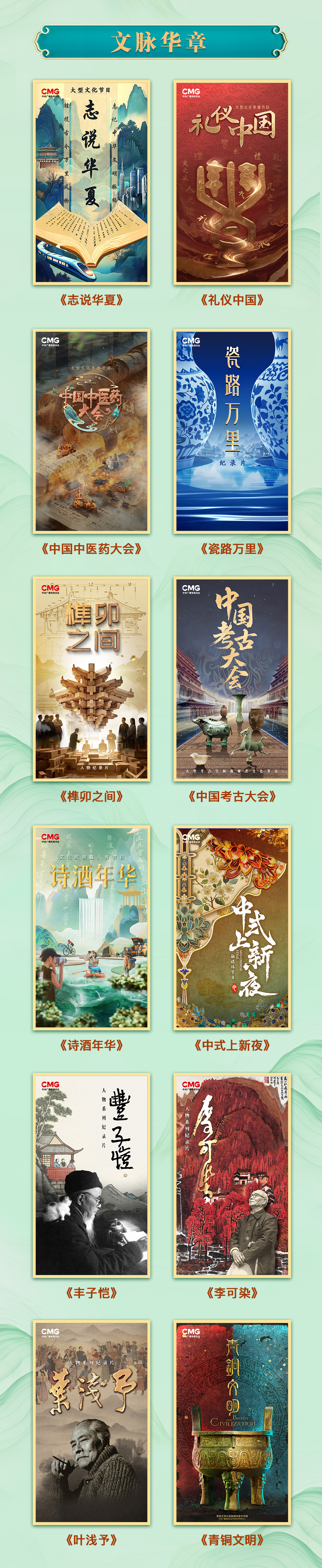 全球视野 精品荟萃！中央广播电视总台华语环球节目中心2025年精品节目片单发布