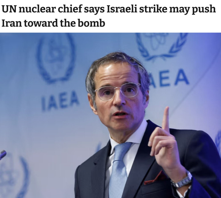 关键技术议题未得妥善解决 IAEA总干事“劝架”或激怒伊朗？
