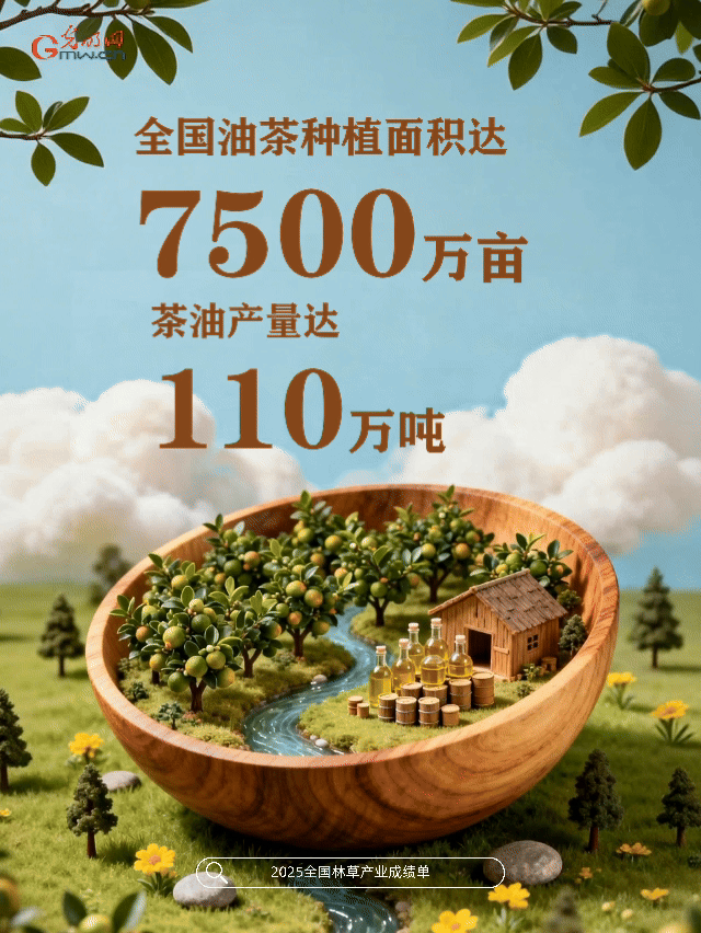 动态海报丨绿满山川，金满坡！数读2025林草成绩单