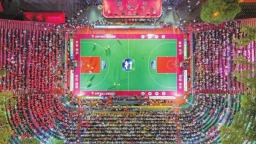 2025全国“村BA”南部赛区揭幕战在湖南辰溪县打响