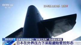 视频丨日本“安保三文件”建议草案为何对防卫经费保持模糊 专家解读→