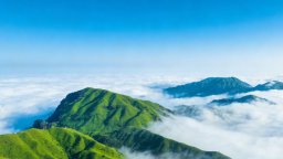 连日阴雨暂歇 湖南衡山县现云海仙境