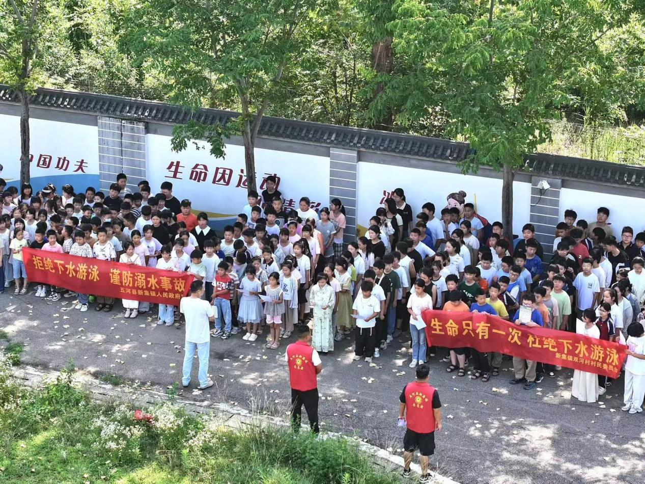 蚌埠市五河县新集镇：织密防溺水“安全网” 多聚并措守护“夏日安全”_fororder_织密防溺水“安全网” 2