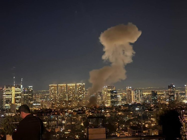 以色列特拉维夫传出巨大爆炸声