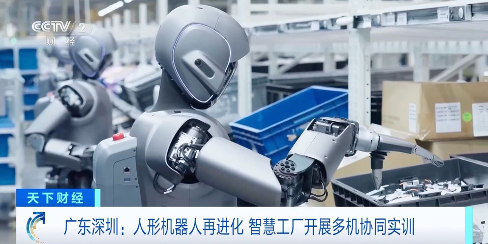 单机自主→群体智能！人形机器人再进化 开展多机协同实训