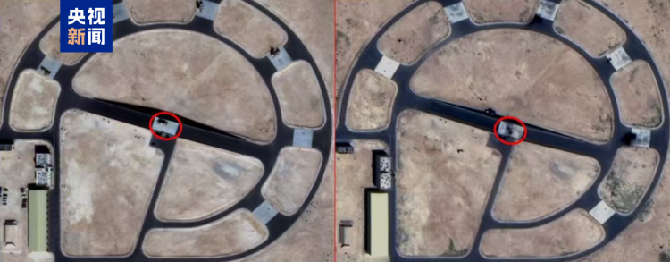 伊朗公布美军基地遭袭前后对比照片