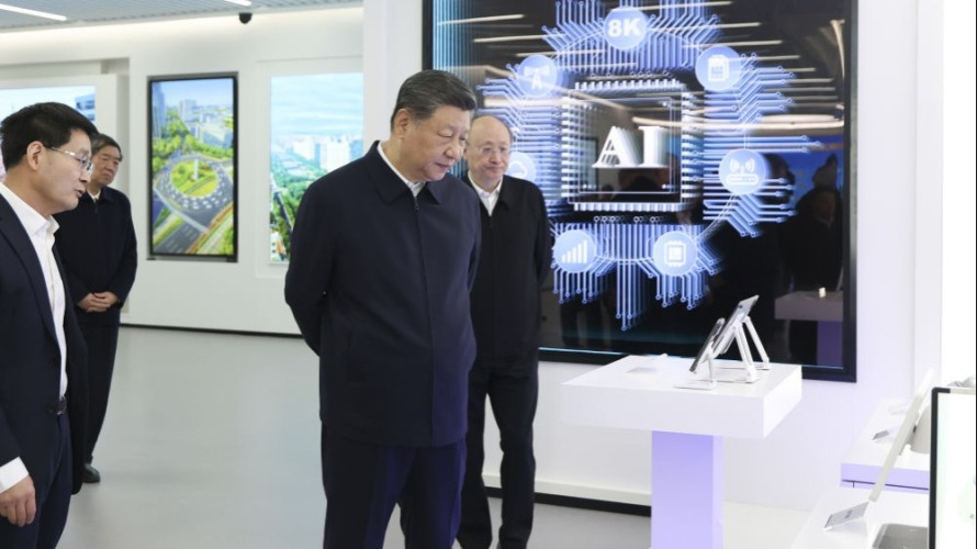 新年首次地方考察 习近平点出这个“关键”_fororder_科技创新