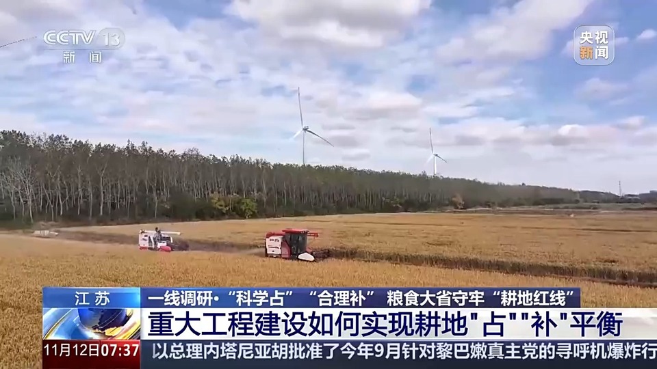 “小田”变“大田” 江苏通过“占”“补”平衡实现耕地总量提升