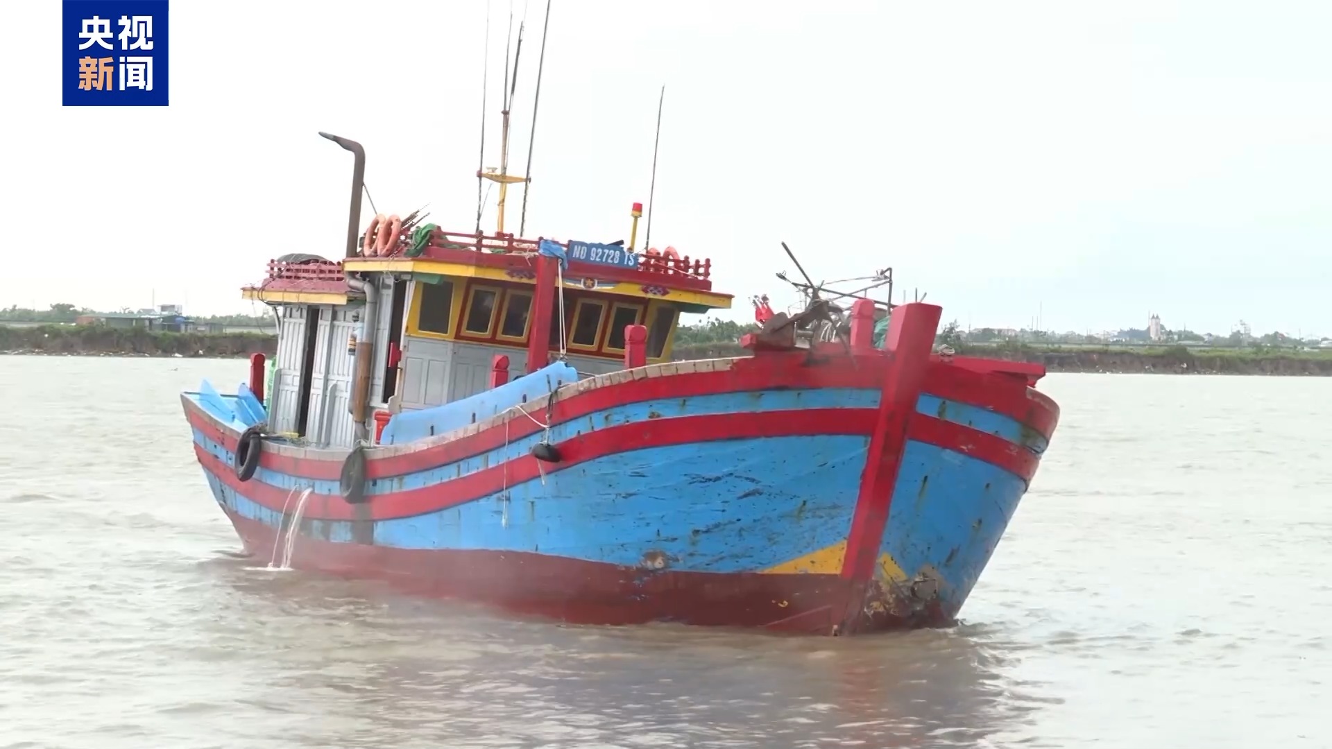 总台记者直击丨台风“韦帕”明日登陆 越南采取多项应对措施