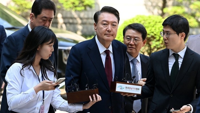 视频丨尹锡悦涉嫌发动内乱案举行第三次庭审