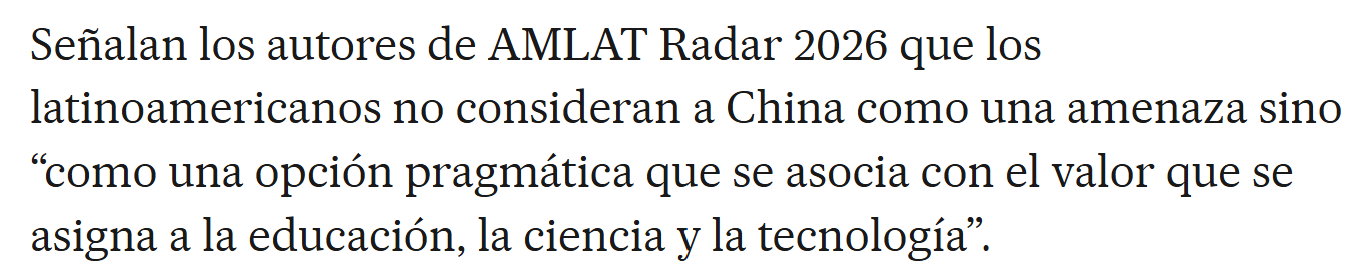 全球媒体聚焦 | 西媒：拉美对中国好感度攀升 美国形象急剧下滑_fororder_4