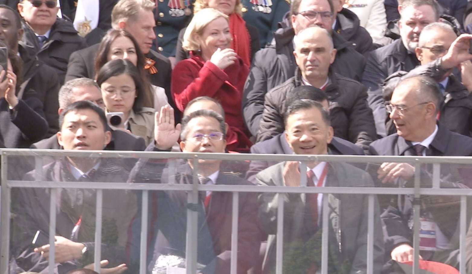 中央广播电视总台应邀观礼俄罗斯红场阅兵活动