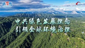 中共绿色发展理念引领全球环境治理