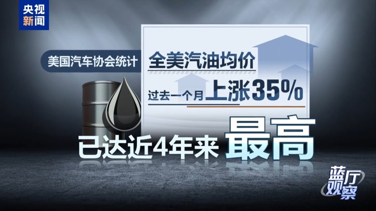 蓝厅观察丨美以伊战事外溢冲击全球经济 负面影响反噬美国