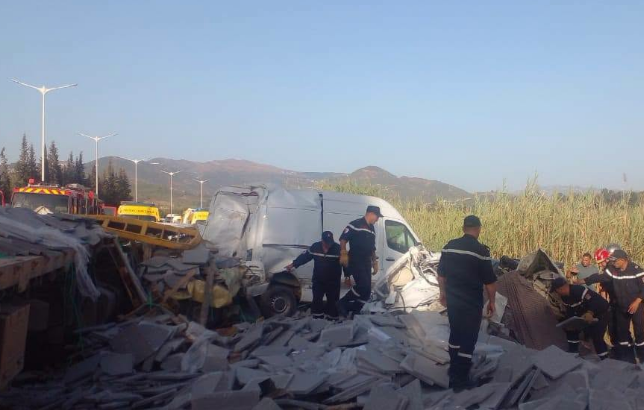 阿尔及利亚北部发生交通事故 造成至少10人死亡