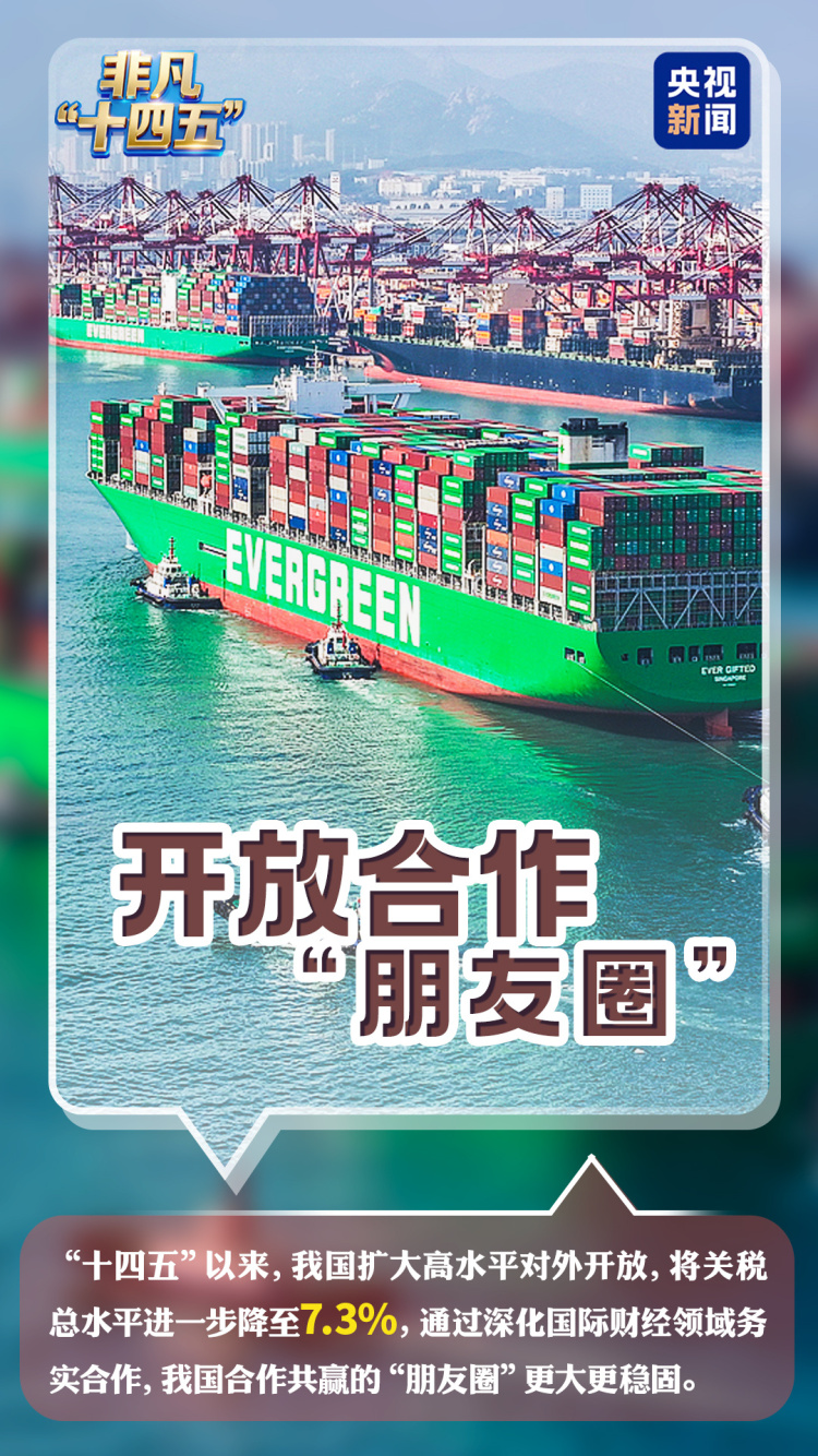 数说非凡“十四五”丨扩容升级！看中国“朋友圈”里的新动能、新机遇