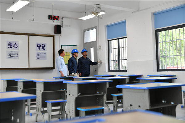 Suizhou, Hubei: Securing Power Supply to Safeguard Students' Dreams_fororder_图片5