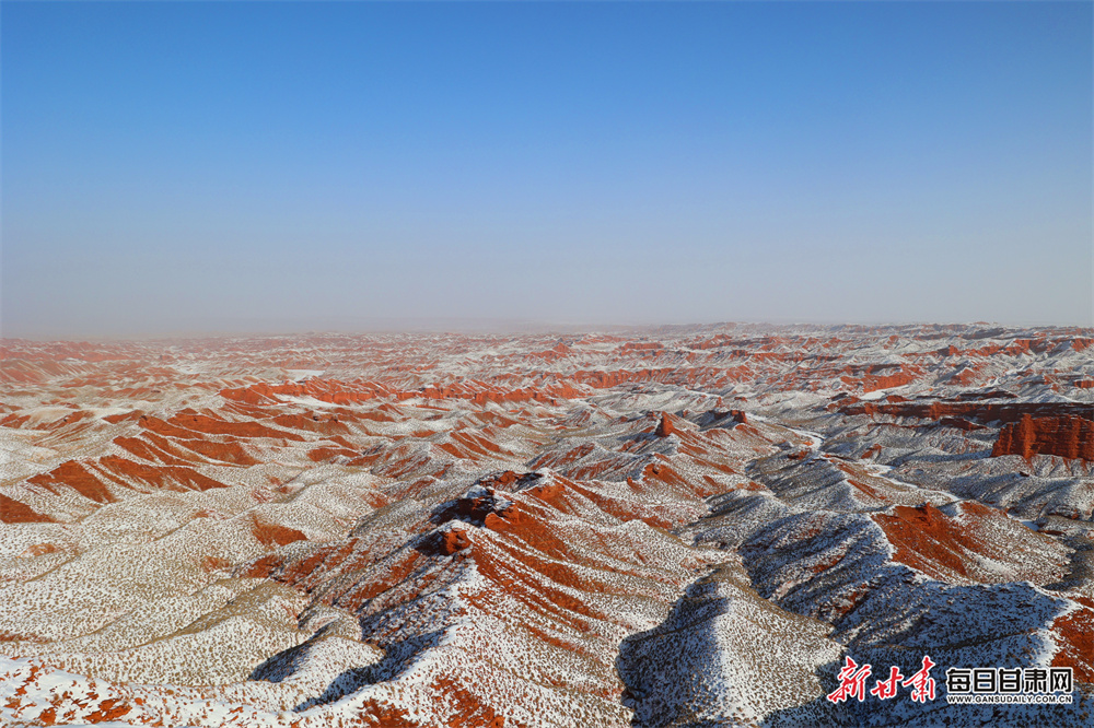 春雪后张掖平山湖大峡谷别样美_fororder_3