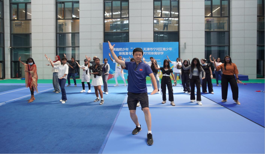 International Youth Tour in Ninghe: Experiencing the Spirit of Chinese Sports_fororder_图片19