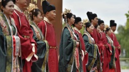 天津市蓟州区“国潮新韵·白首相约”第一届新时代集体婚礼举行