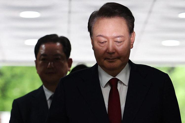 尹锡悦在押期间户外锻炼受限？韩法务部：每天1小时 但需单独活动