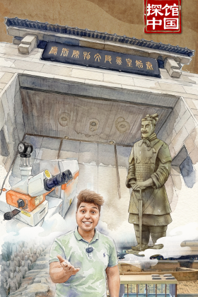 探馆中国海报｜数智技术唤醒千年军团