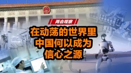 两会观察——在动荡的世界里 中国何以成为信心之源