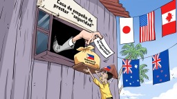 【Caricatura editorial】Casa de empeño de prestar “seguridad”