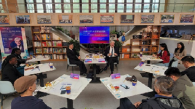 Former UN Under-Secretary-General Fabrizio Hochschild-Drummond Visits Lanzhou University for Academic Exchange