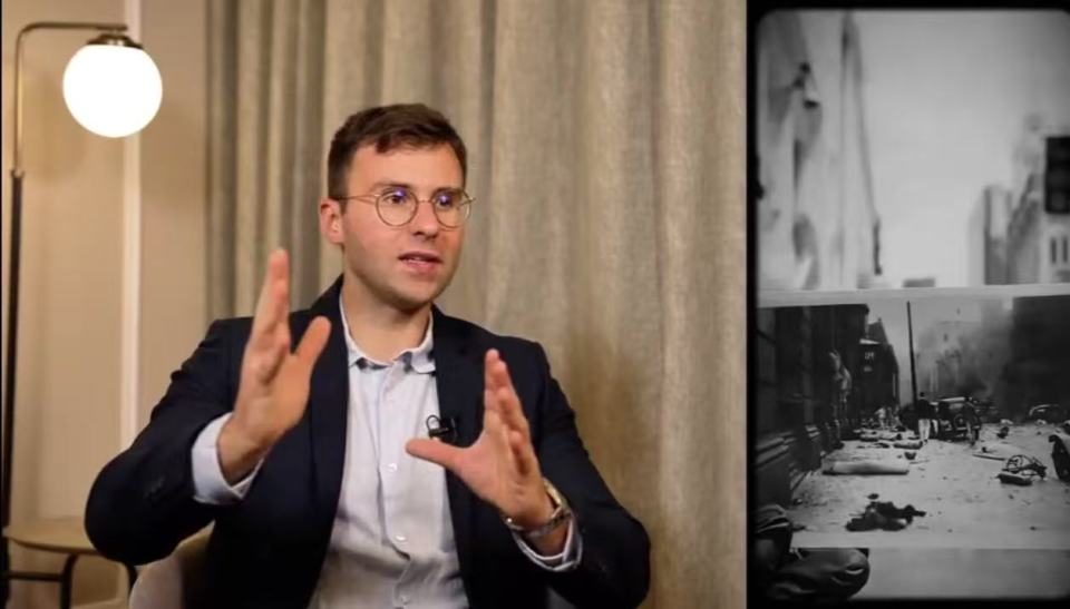 法国青年马库斯：“捐赠只是第一步，我们还要告诉全世界日军侵华的真相”