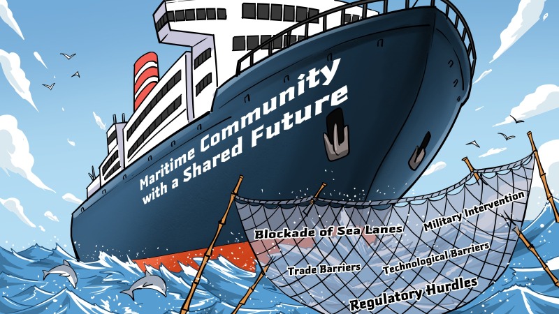 【Editorial Cartoon】A "Net" of Schemes, Cast in Vain