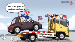 【Actualité en caricatures】 Recul en arrière
