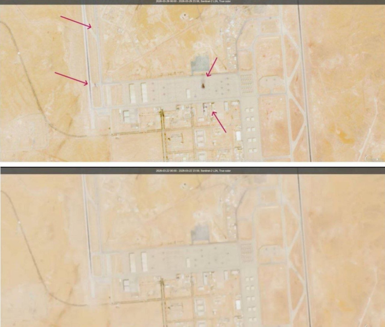伊朗公布打击沙特美军设施最新卫星对比图