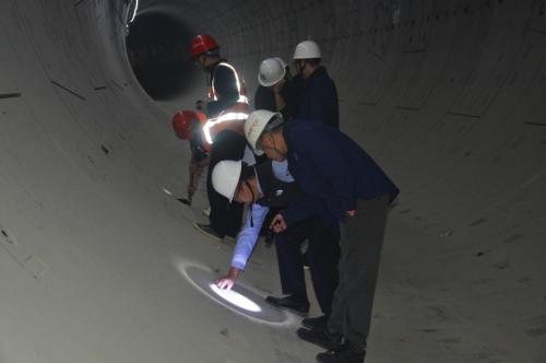 中铁二局济南地铁6-7标茂岭山路站—华阳路站盾构区间顺利通过子单位工程验收