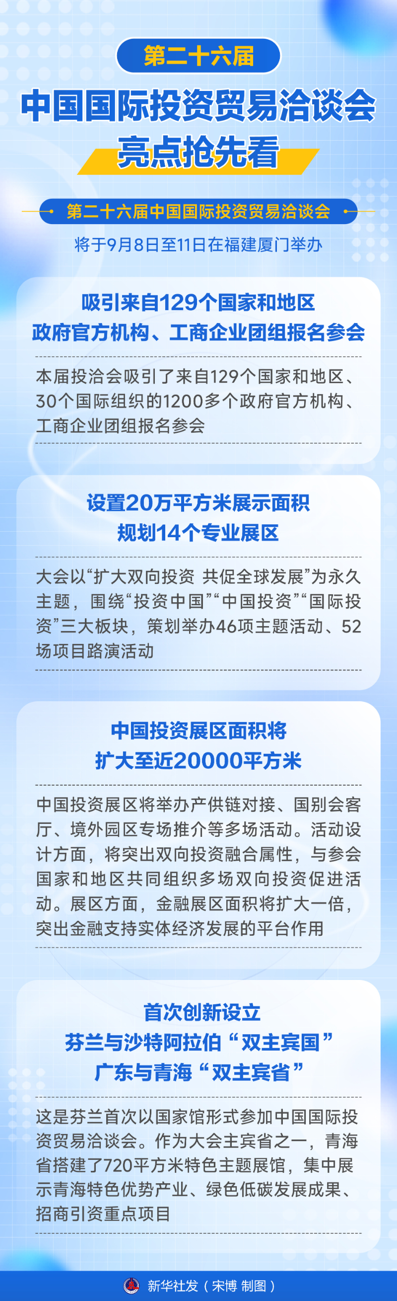 第二十六届中国国际投资贸易洽谈会亮点抢先看